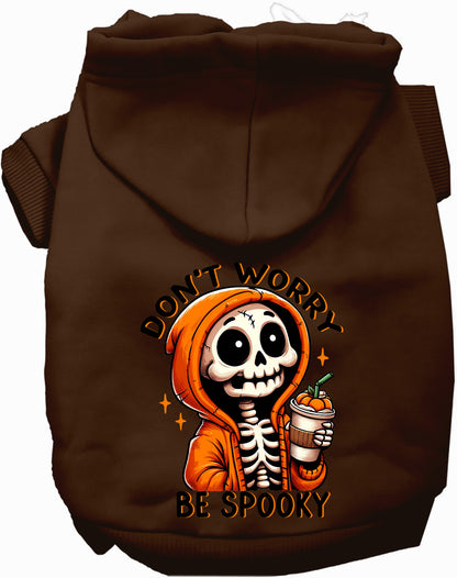 Don't Worry, Be Spooky Pet Hoodie