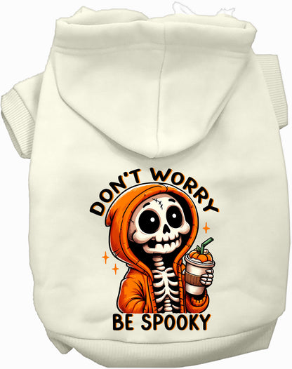 Don't Worry, Be Spooky Pet Hoodie