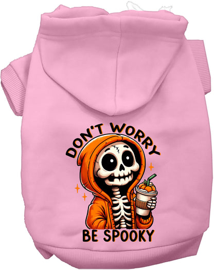 Don't Worry, Be Spooky Pet Hoodie