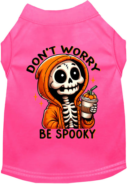 Don't Worry, Be Spooky Pet Shirt