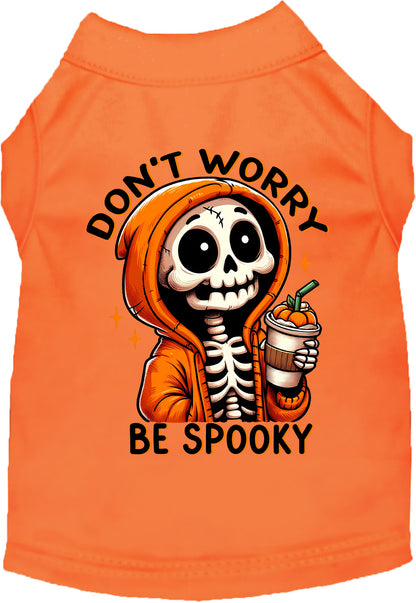 Don't Worry, Be Spooky Pet Shirt