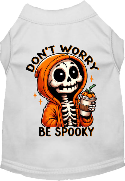 Don't Worry, Be Spooky Pet Shirt