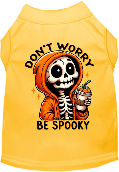 Don't Worry, Be Spooky Pet Shirt