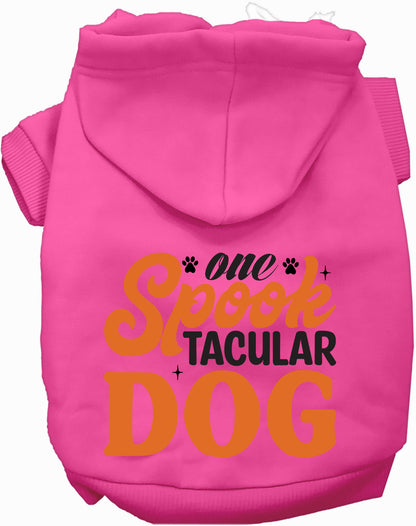 Pink Spooktacular Dog Pet Hoodie