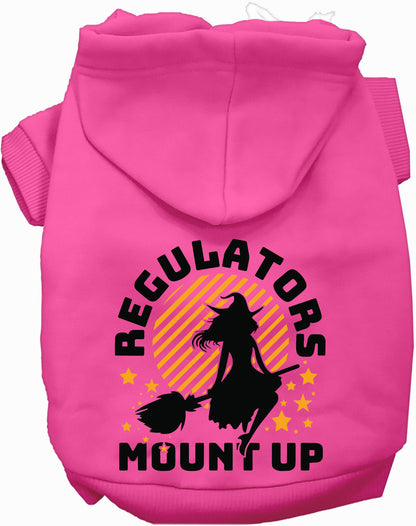 Pink Regulators Mount Up pet hoodie