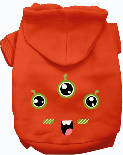 Orange Trifanie Monster Costume Pet Hoodie