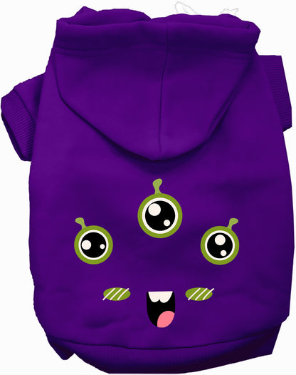 Purple Trifanie Monster Costume Pet Hoodie