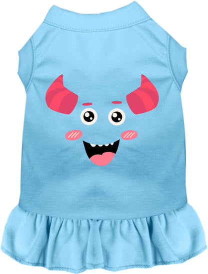 Blue Mischiefmauve Monster Costume Pet Dress