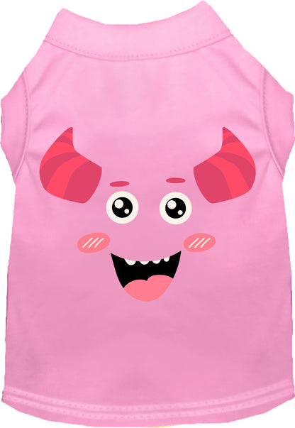 Pink Mischiefmauve Monster Costume Pet Shirt