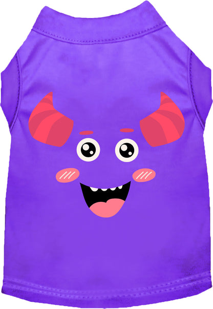 Dark Purple Mischiefmauve Monster Costume Pet Shirt