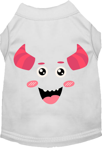 White Mischiefmauve Monster Costume Pet Shirt