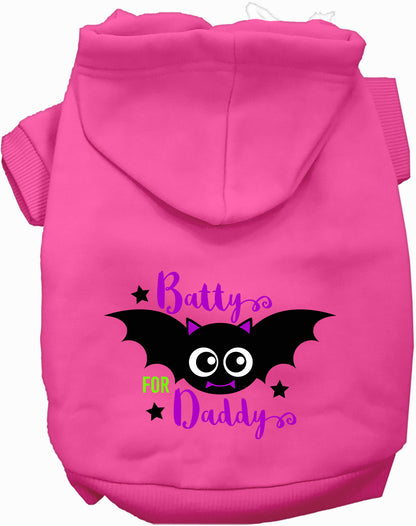 Batty for Daddy Pet Hoodie