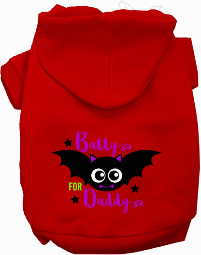 Batty for Daddy Pet Hoodie