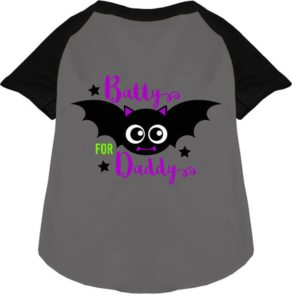 Batty for Daddy Pet Raglan Shirt