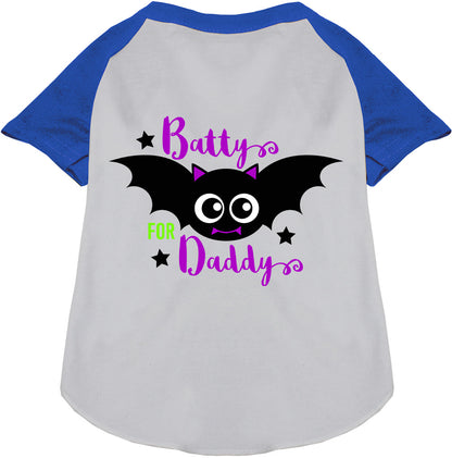 Batty for Daddy Pet Raglan Shirt