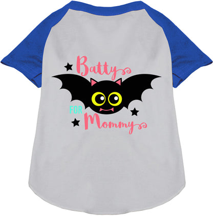 Batty for Mommy Pet Raglan Shirt