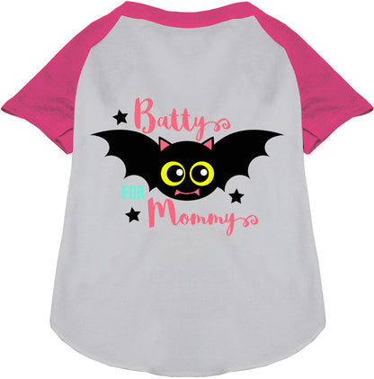 Batty for Mommy Pet Raglan Shirt