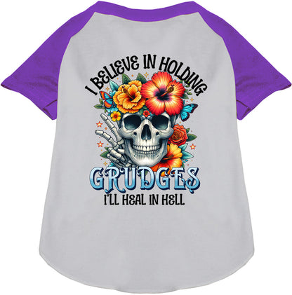 Grudges Pet Raglan Shirt