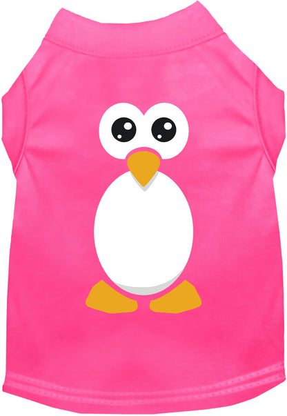 Pink penguin costume pet shirt