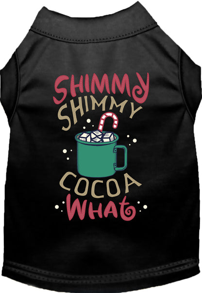 Black Shimmy Shimmy Cocoa What pet shirt