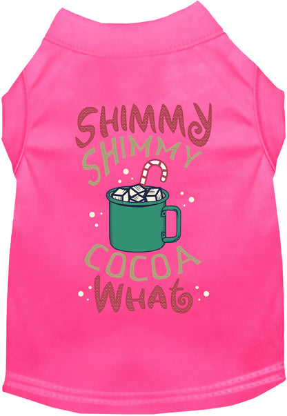 Pink Shimmy Shimmy Cocoa What pet shirt