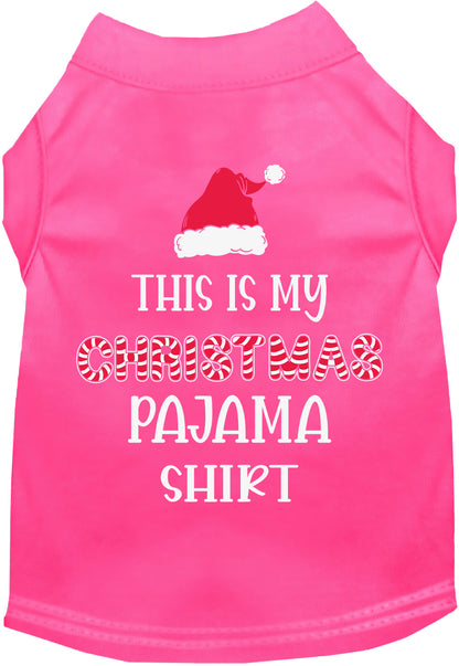 Christmas Pajama Shirt Pet Shirt