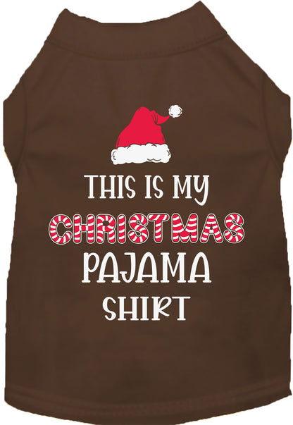 Christmas Pajama Shirt Pet Shirt