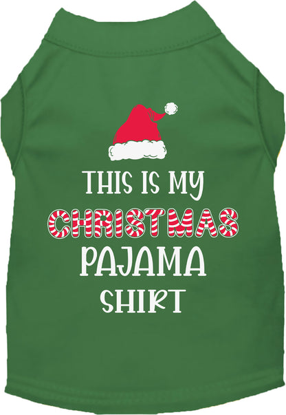 Christmas Pajama Shirt Pet Shirt