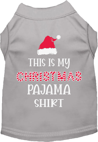 Christmas Pajama Shirt Pet Shirt