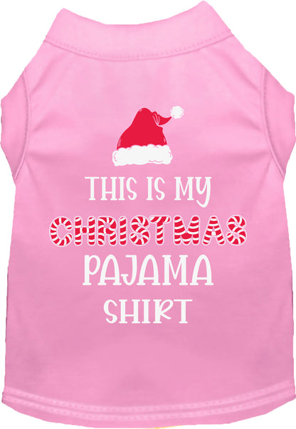 Christmas Pajama Shirt Pet Shirt