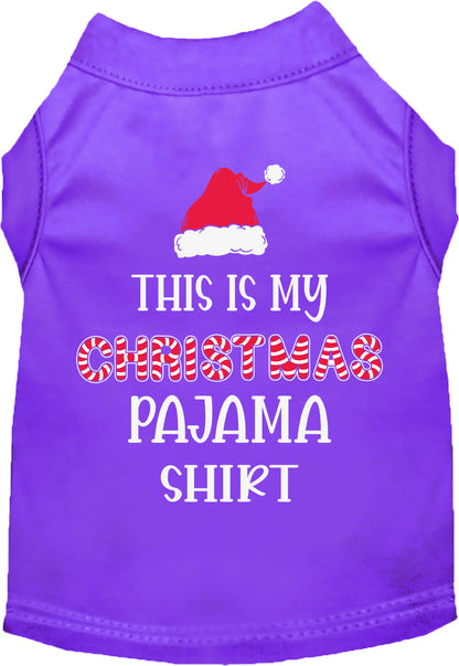 Christmas Pajama Shirt Pet Shirt