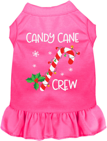 Candy Cane Crew Pet Dress