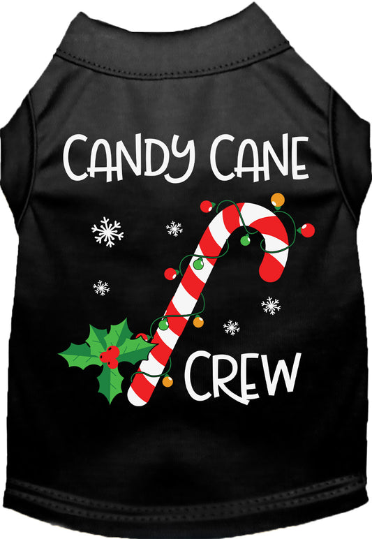 Candy Cane Crew Pet Shirt