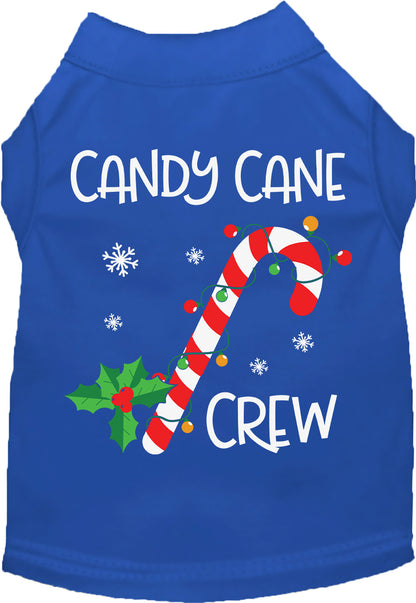 Candy Cane Crew Pet Shirt