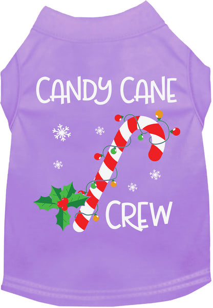 Candy Cane Crew Pet Shirt