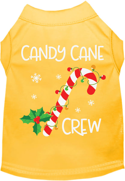 Candy Cane Crew Pet Shirt