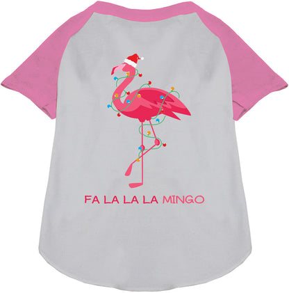 Falalala mingo Pet Raglan Shirt