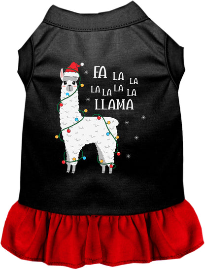 Falalala Llama Pet Dress