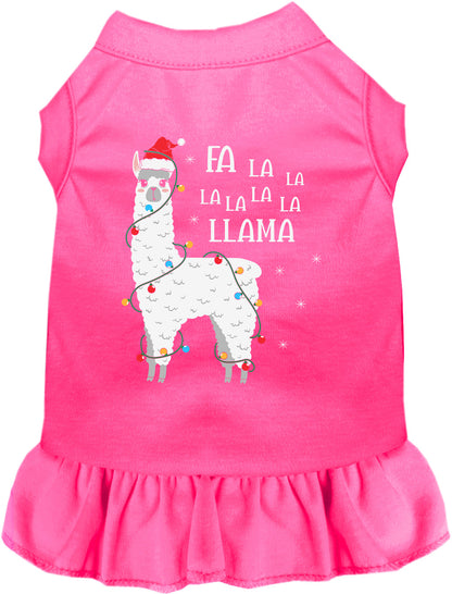 Falalala Llama Pet Dress