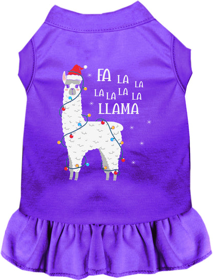 Falalala Llama Pet Dress