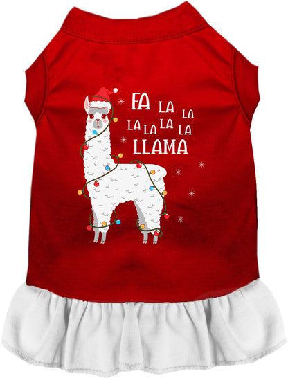 Falalala Llama Pet Dress