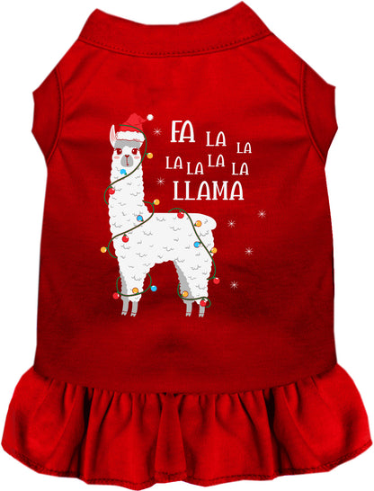 Falalala Llama Pet Dress