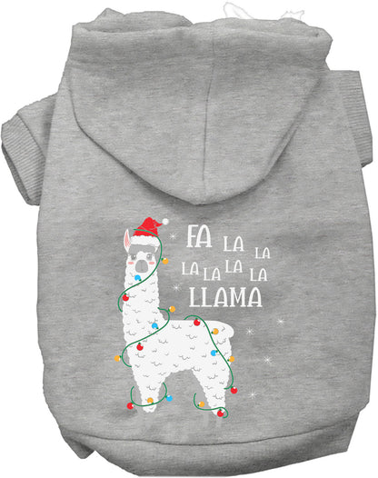 Falalala Llama Pet Hoodie