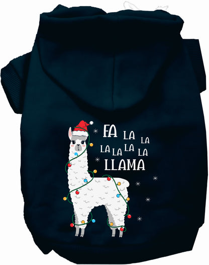 Falalala Llama Pet Hoodie