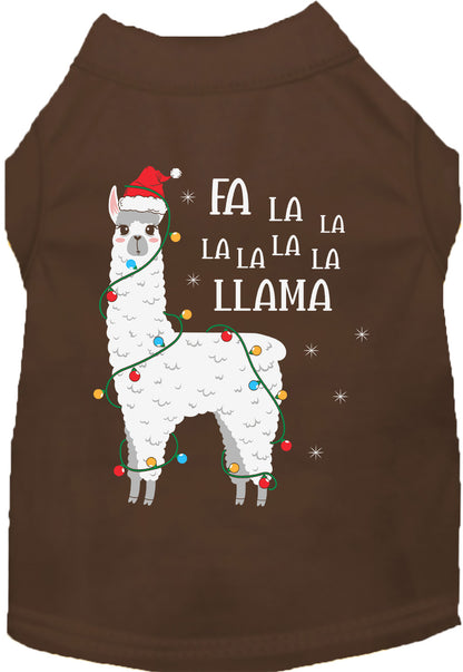 Falalala Llama Pet Shirt