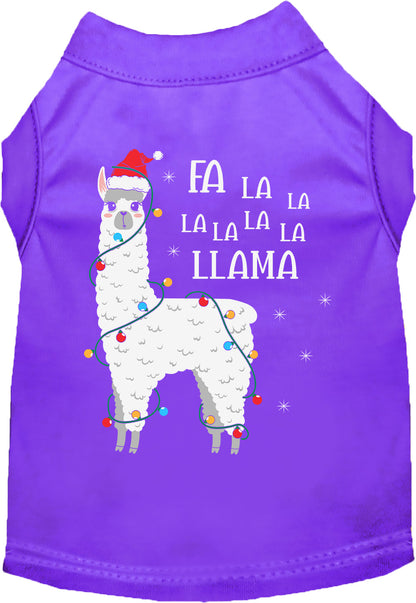 Falalala Llama Pet Shirt