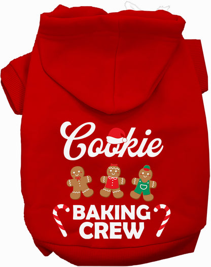 Cookie Baking Crew Pet Hoodie