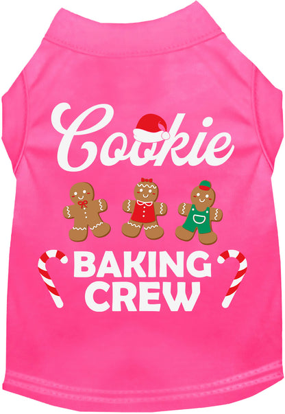 Cookie Baking Crew Pet Shirt