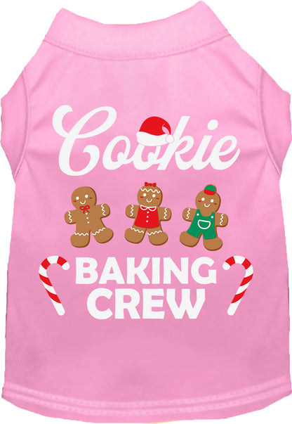 Cookie Baking Crew Pet Shirt