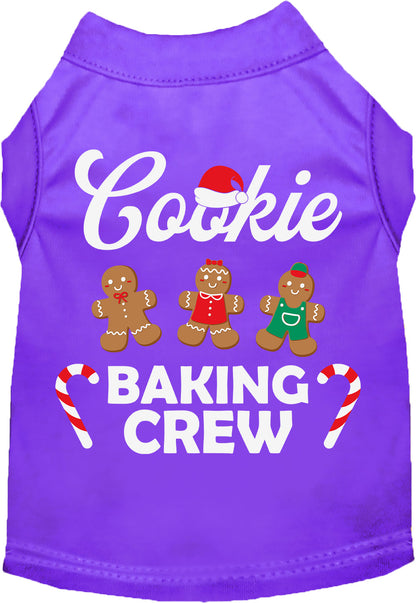 Cookie Baking Crew Pet Shirt